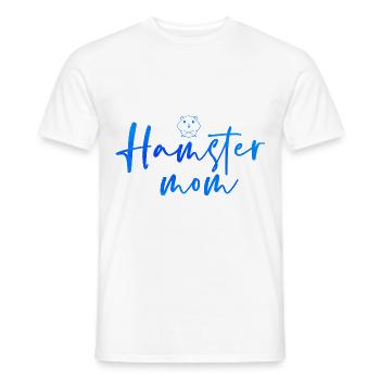 Hamster Mom Animal Lover Pet Owner Rodents Hamster - Männer T-Shirt - Weiß - Vorne - AI Model Male 178 dark (178cm)