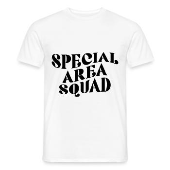 Escouade de zone spéciale 7 - T-shirt homme - blanc - Devant - AI Model Male 178 dark (178cm)