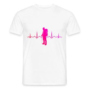 Klettern Climber Boulder Herren Bouldern - Männer T-Shirt - Weiß - Vorne - AI Model Male 178 dark (178cm)