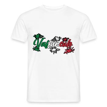 Italy Italian Vaffanculo - Men's T-Shirt - white - Front - AI Model Male 178 dark (178cm)