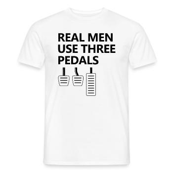 Amateurs de voitures Tuning Tuner Racing Mechanic Funny - T-shirt homme - blanc - Devant - AI Model Male 178 dark (178cm)