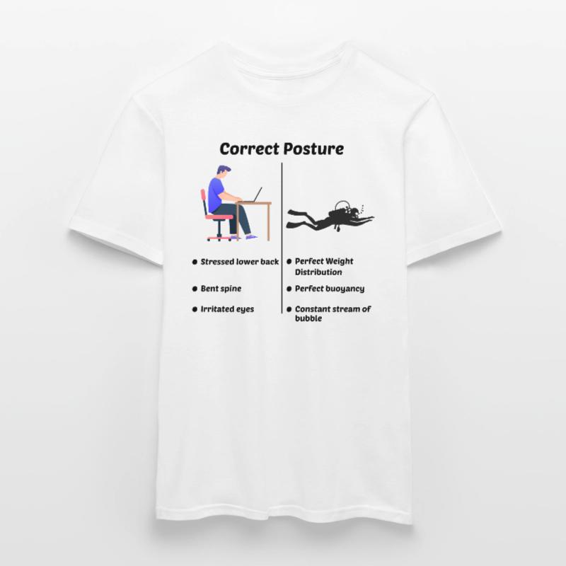 Scuba Diving Diver Computer Engineer Programmierer Männer T-Shirt