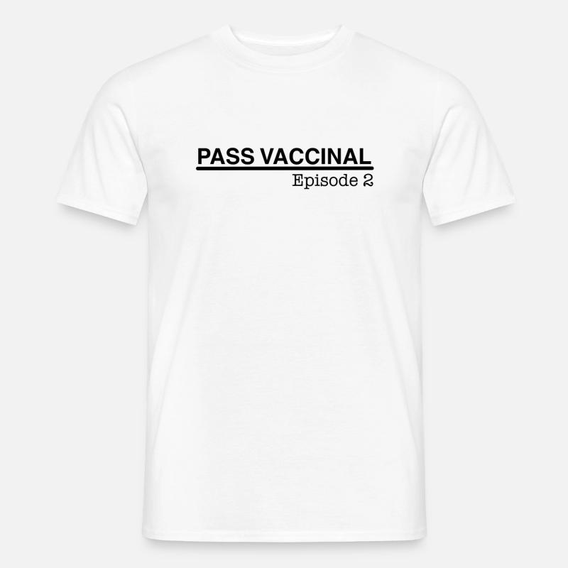 Impfpass - Episode 2 - Männer T-Shirt - Weiß