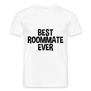 Meilleur colocataire de tous les temps 2 - T-shirt homme - blanc - Devant - AI Model Male 178 dark (178cm)