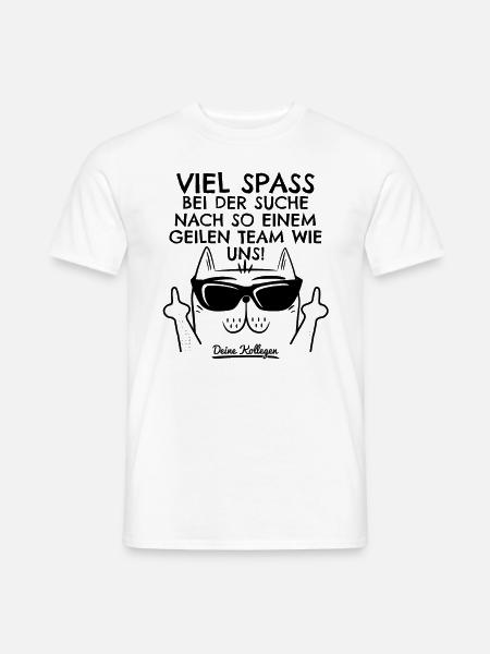 Abschied Kollege Neue Arbeit Jobwechsel Neuer Job - Männer T-Shirt - Weiß