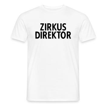 Zirkusdirektor Teamleiter Abteilungsleiter Zirkus - Männer T-Shirt - Weiß - Vorne - AI Model Male 178 dark (178cm)