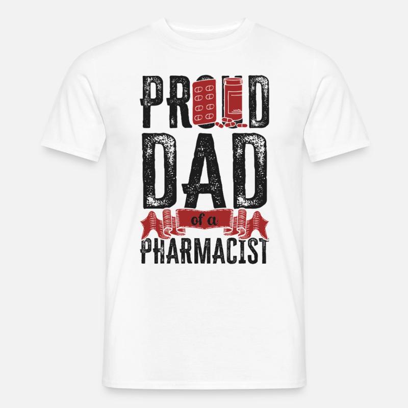 Pharmacy Tech Technician - Men’s T-shirt - white