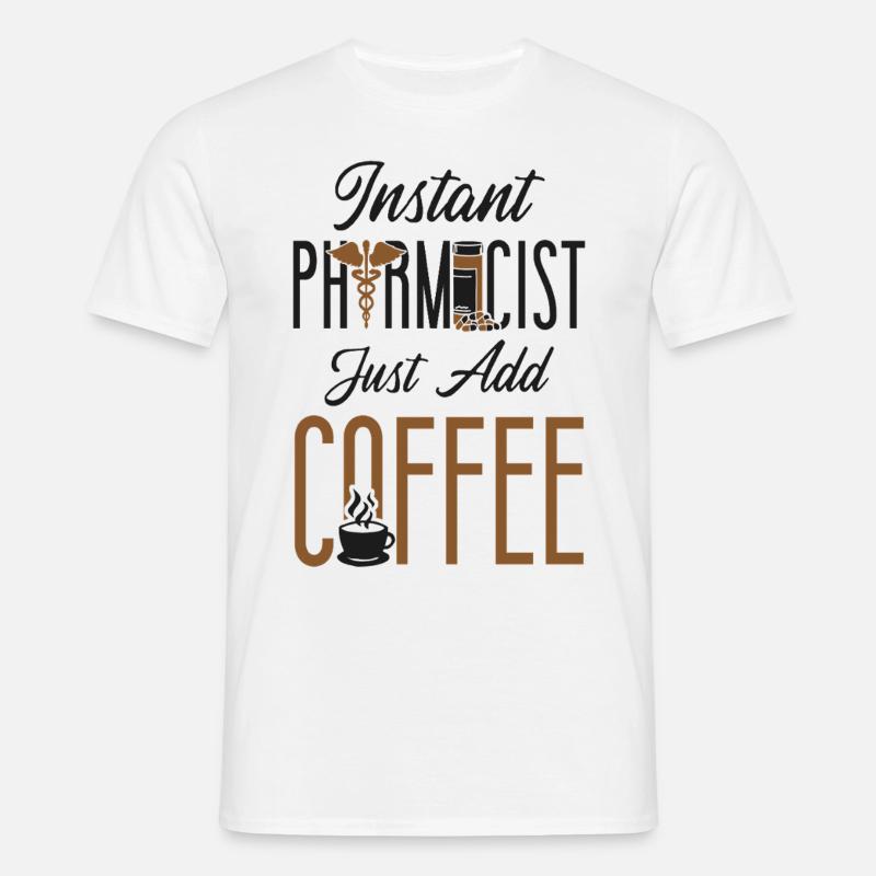 Pharmacy Tech Technician - Männer T-Shirt - Weiß