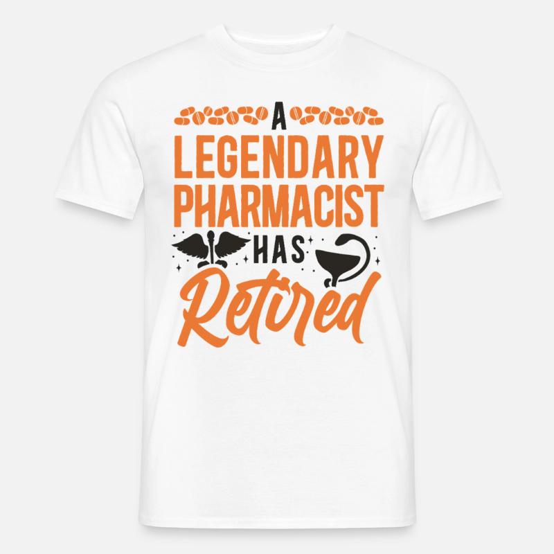 Pharmacy Tech Technician - Men’s T-shirt - white