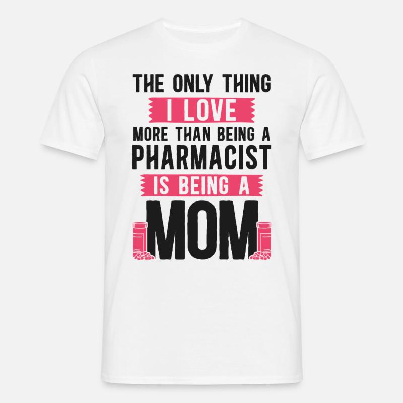 Pharmacy Tech Technician - Männer T-Shirt - Weiß