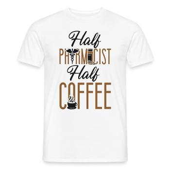 Technicien en pharmacie - T-shirt homme - blanc - Devant - AI Model Male 178 dark (178cm)