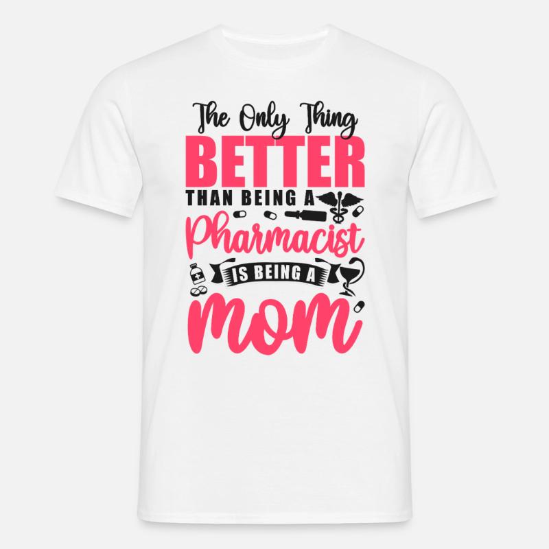 Pharmacy Tech Technician - Männer T-Shirt - Weiß