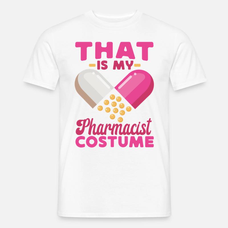 Pharmacy Tech Technician - Männer T-Shirt - Weiß