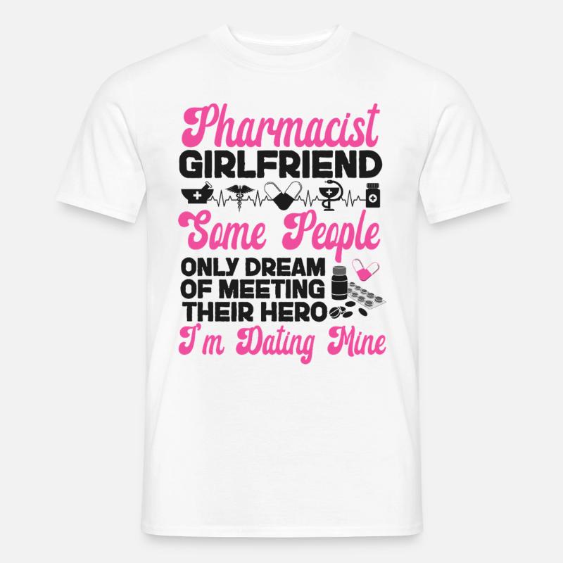 Pharmacy Tech Technician - Men’s T-shirt - white