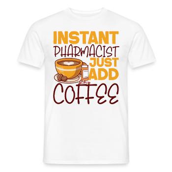 Pharmacy Tech Technician - Männer T-Shirt - Weiß - Vorne - AI Model Male 178 dark (178cm)