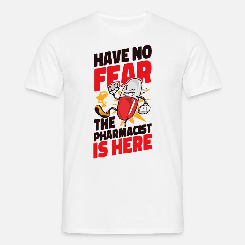 Pharmacy Tech Technician - Männer T-Shirt - Weiß