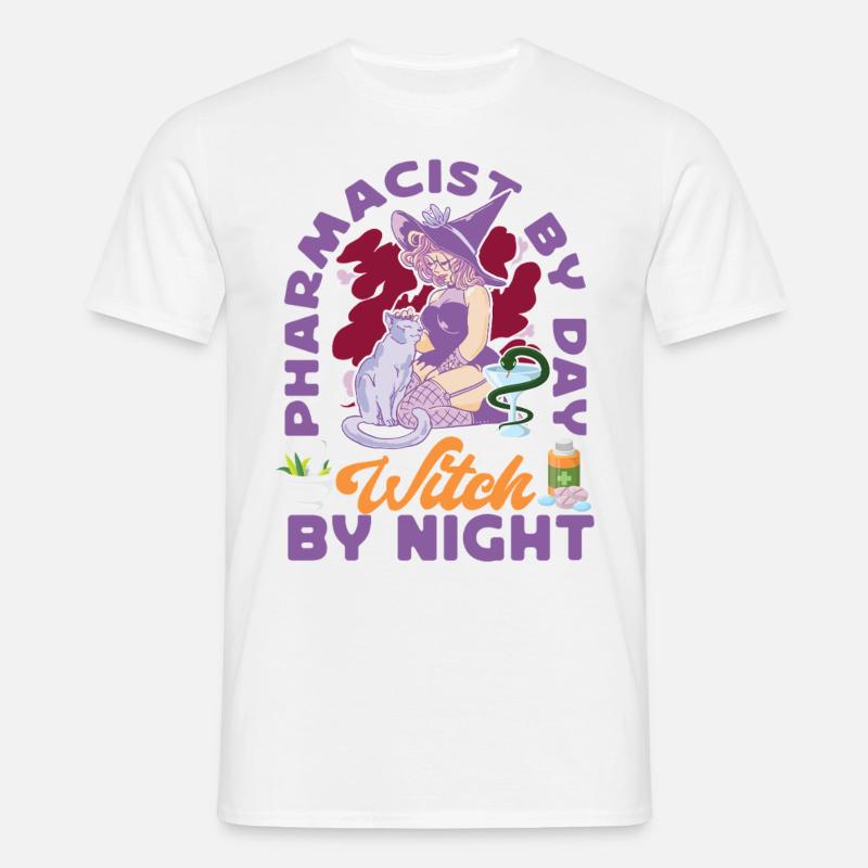 Pharmacy Tech Technician - Männer T-Shirt - Weiß