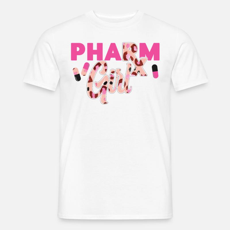 Pharmacy Tech Technician - Männer T-Shirt - Weiß