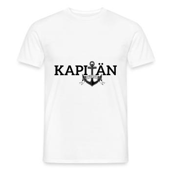 sailing capitals forever hobby gift idea - Men's T-Shirt - white - Front - AI Model Male 178 dark (178cm)