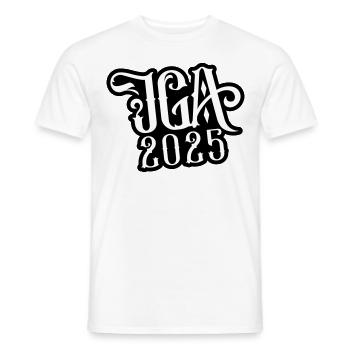 Jga 2025 Junggesellenabschied - Männer T-Shirt - Weiß - Vorne - AI Model Male 178 dark (178cm)