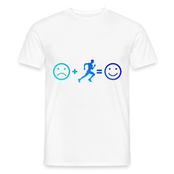 Course à pied Femme Course à pied Homme - T-shirt homme - blanc - Devant - AI Model Male 178 dark (178cm)