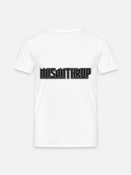 misanthrope - Men's T-Shirt - white
