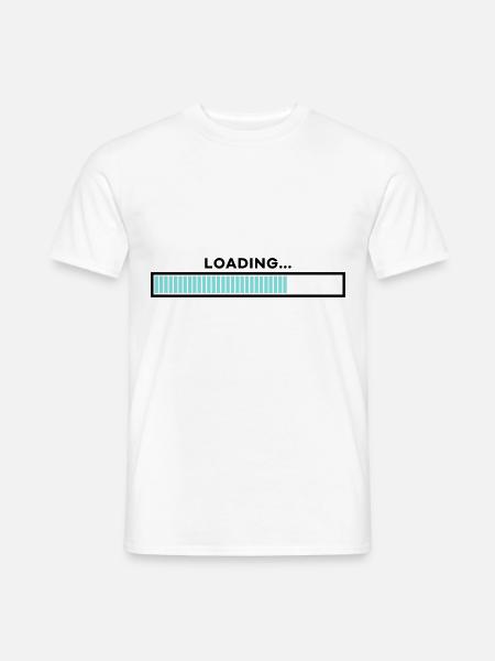 Loading bar customizable - Men's T-Shirt - white