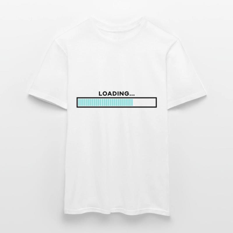 Loading bar customizable Men’s T-shirt