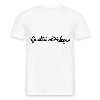 gastroenterologe - Männer T-Shirt - Weiß - Vorne - AI Model Male 178 dark (178cm)