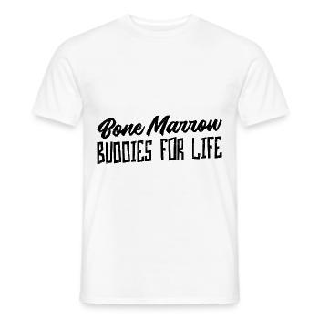 Copains de moelle osseuse pour la vie 11 - T-shirt homme - blanc - Devant - AI Model Male 178 dark (178cm)