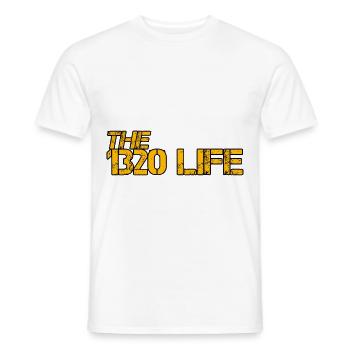 La vie 1320 4 - T-shirt homme - blanc - Devant - AI Model Male 178 dark (178cm)