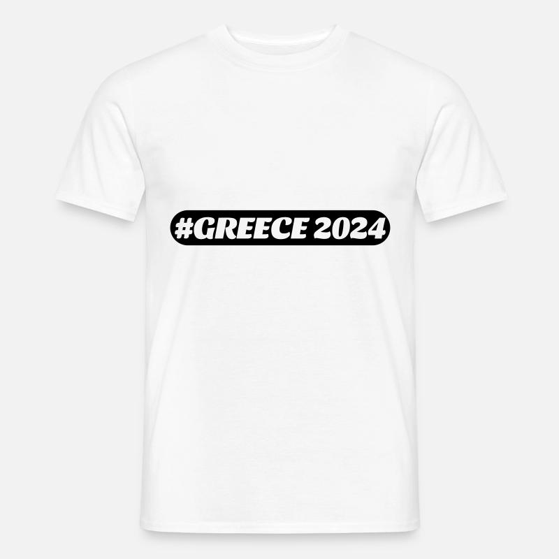 Greece 2024 - Männer T-Shirt - Weiß