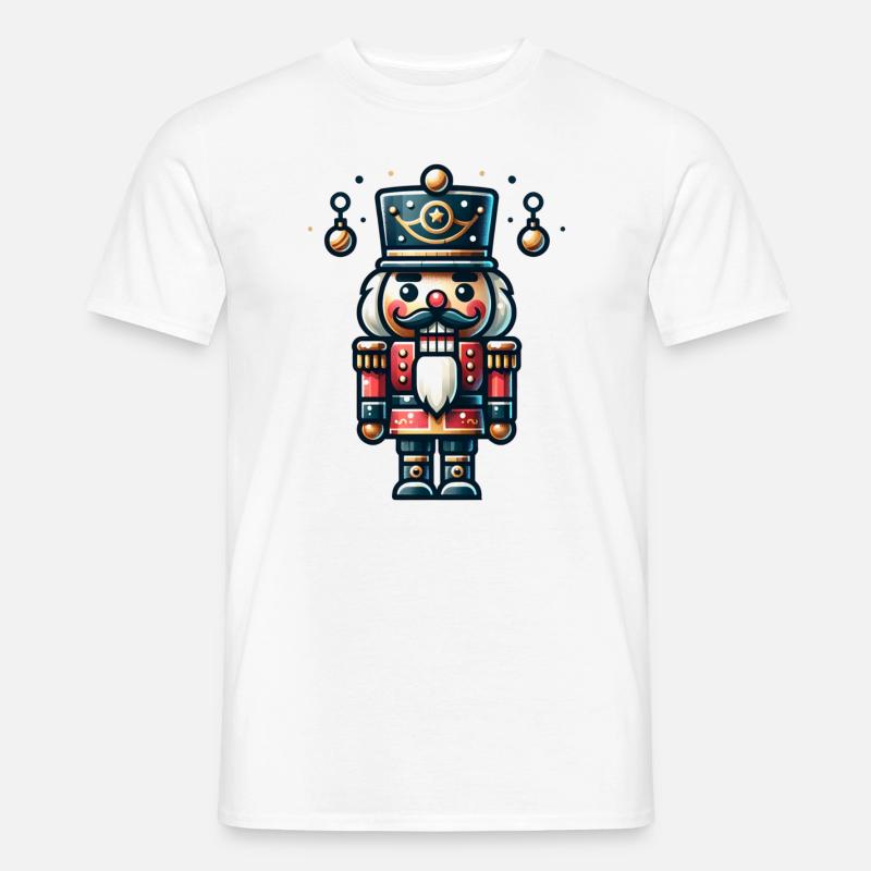 Nussknacker - Männer T-Shirt - Weiß