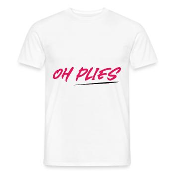 Oh Plies 4 - T-shirt homme - blanc - Devant - AI Model Male 178 dark (178cm)