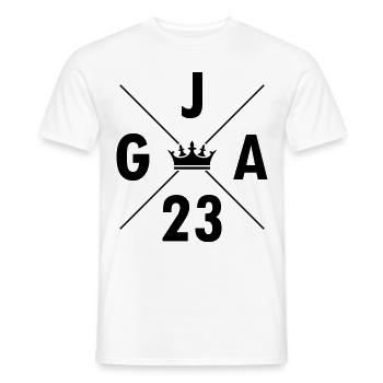 Jga 2023 Junggesellenabschied - Männer T-Shirt - Weiß - Vorne - AI Model Male 178 dark (178cm)
