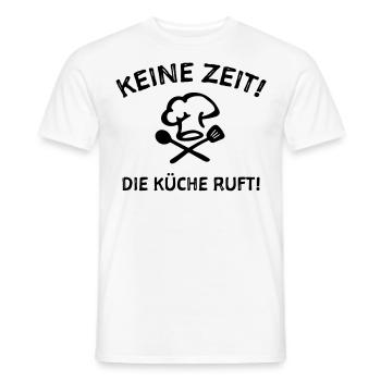 Koch Köchin Witzige Sprüche - Männer T-Shirt - Weiß - Vorne - AI Model Male 178 dark (178cm)
