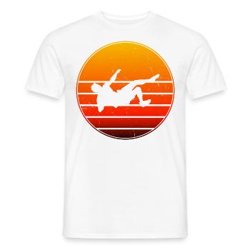 Climbing Kletterer Bouldern Boulder Herren - Männer T-Shirt - Weiß - Vorne - AI Model Male 178 dark (178cm)