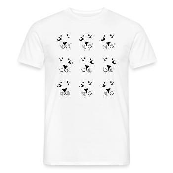 crawl - T-shirt homme - blanc - Devant - AI Model Male 178 dark (178cm)
