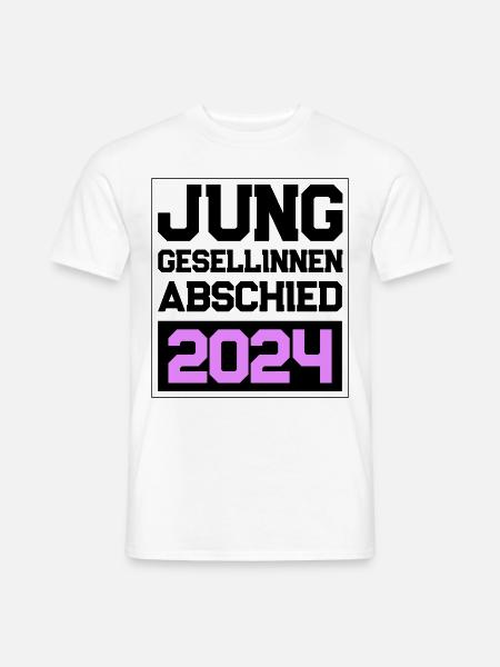Junggesellinnenabschied Jga 2024 - Männer T-Shirt - Weiß