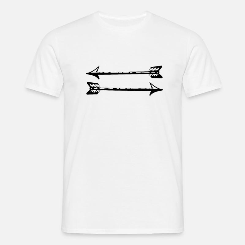 Arrows - Men's T-Shirt - white
