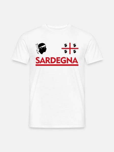 Sardinia Sardegna Head Sardinia - Men's T-Shirt - white
