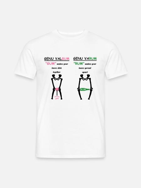 Physiotherapie Geschenk - Männer T-Shirt - Weiß