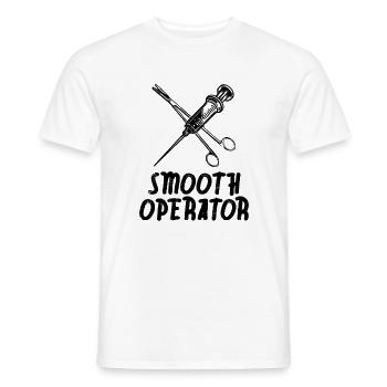 Chirurg Notarzt Arzt Sanitäter Ambulanz - Männer T-Shirt - Weiß - Vorne - AI Model Male 178 dark (178cm)