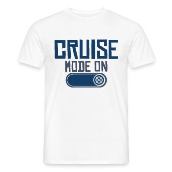Kreuzfahrt Kreuzfahrtreise Kreuzfahrtschiff Urlaub - Männer T-Shirt - Weiß - Vorne - AI Model Male 178 dark (178cm)