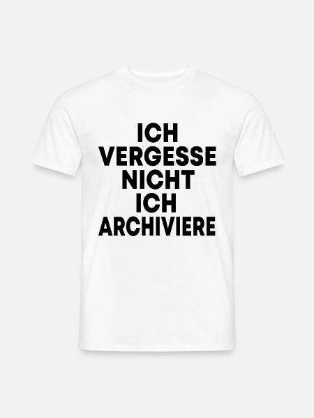 Lustige Sprüche Witzige Sprüche Geschenk - Männer T-Shirt - Weiß
