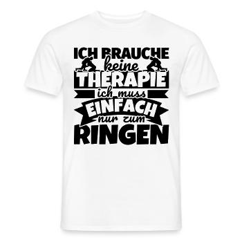 Ringen Geschenke Ringer Sport lustig - Männer T-Shirt - Weiß - Vorne - AI Model Male 178 dark (178cm)