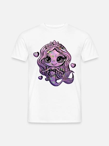 Sweet Mermaid 2 - Men's T-Shirt - white