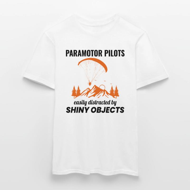 Paramotor Pilot Paramotoring Powered Paraglider Men's T-Shirt