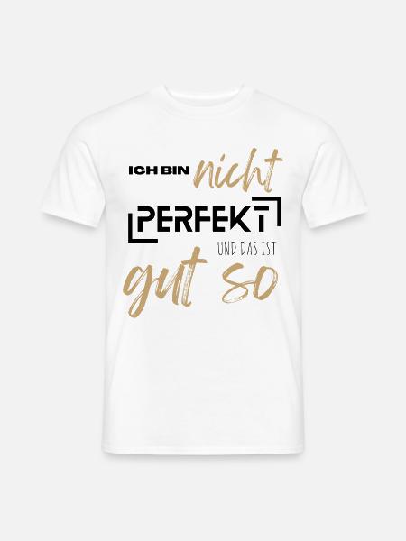 Erfolg MINDSET Motivation Inspiration Leidenschaft - Männer T-Shirt - Weiß