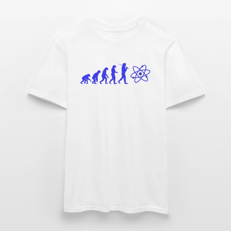 SCIENCE Evolution with Atom Neutron atom Men’s T-shirt